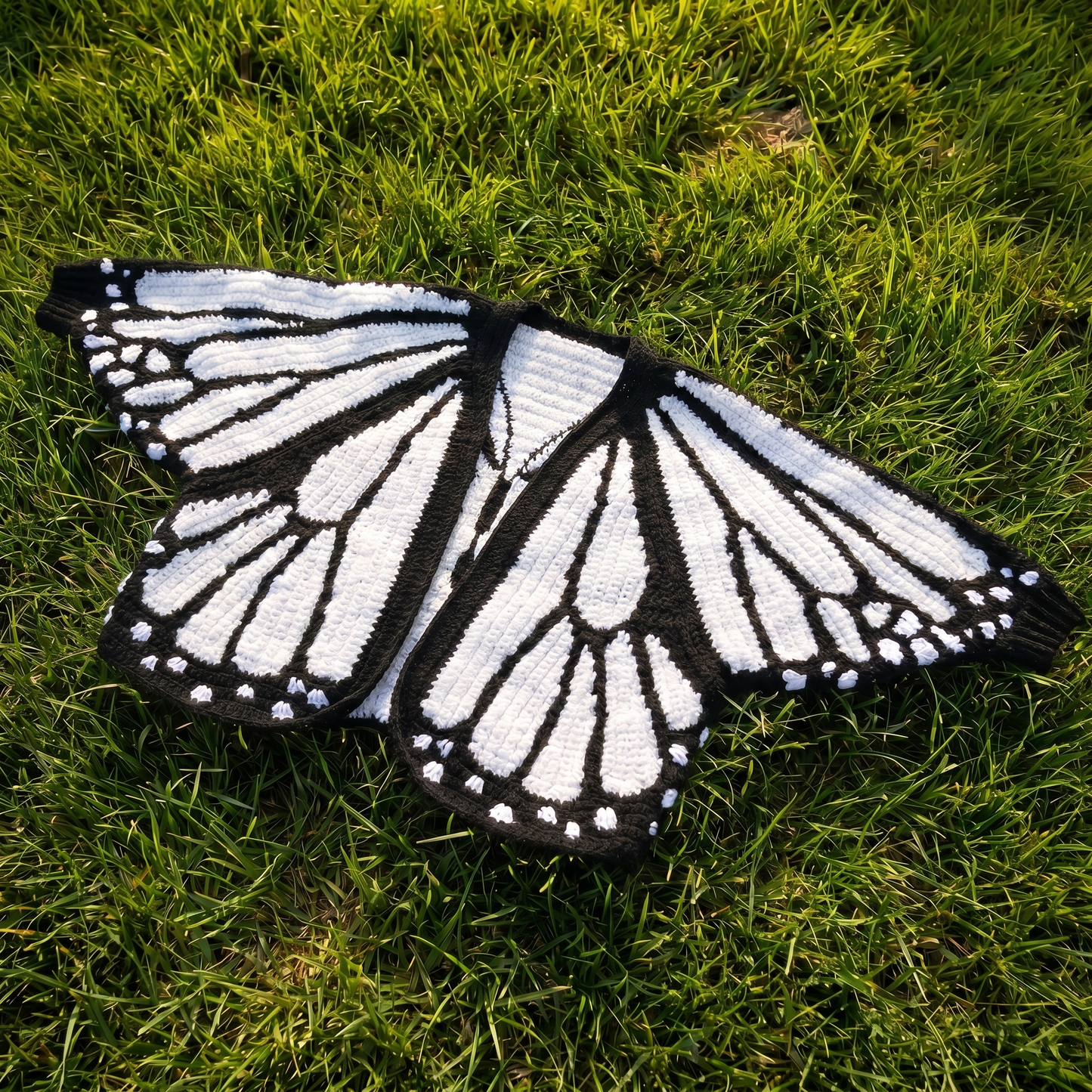 Butterfly Crochet Cardigan