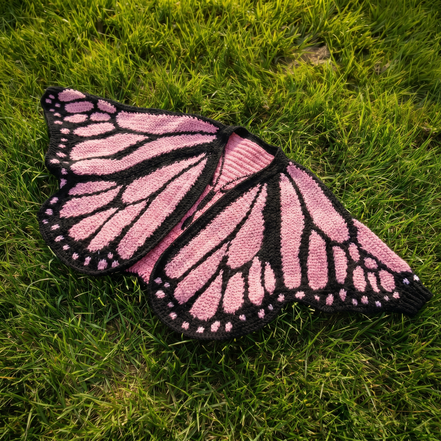 Butterfly Crochet Cardigan