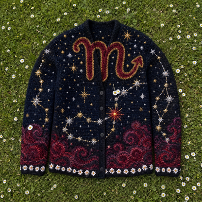 Zodiac Crochet Cardigans
