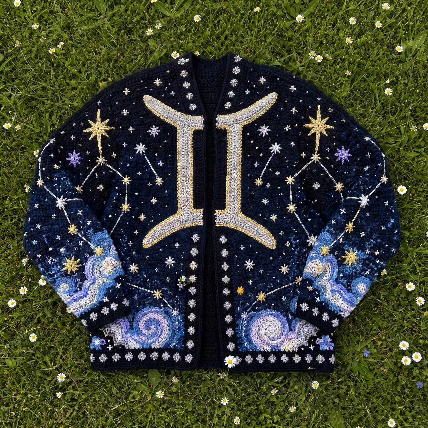 Zodiac Crochet Cardigans