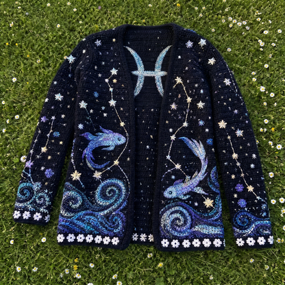 Zodiac Crochet Cardigans