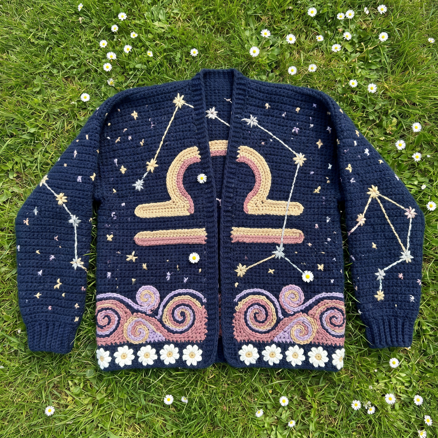 Zodiac Crochet Cardigans