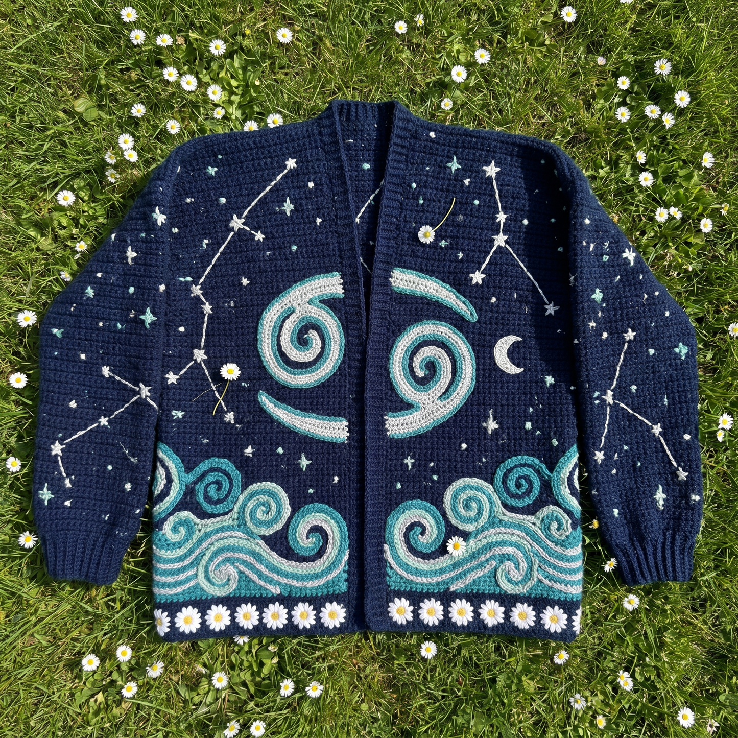 Zodiac Crochet Cardigans